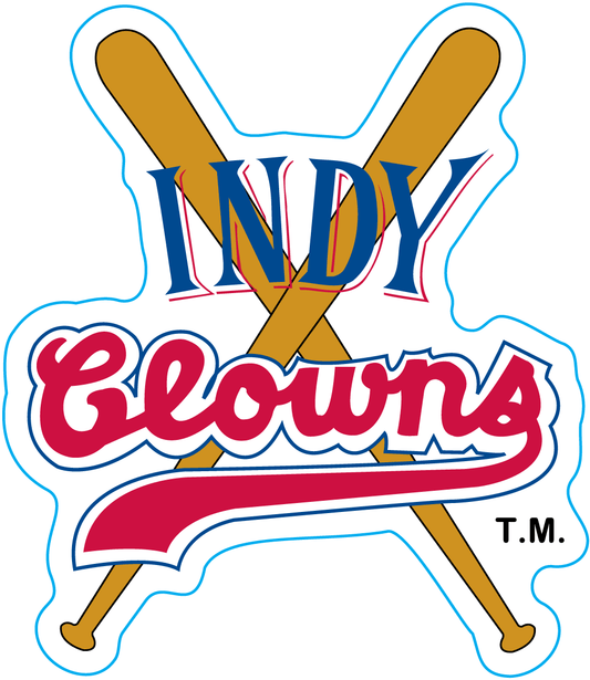 Indianapolis Clowns Sticker