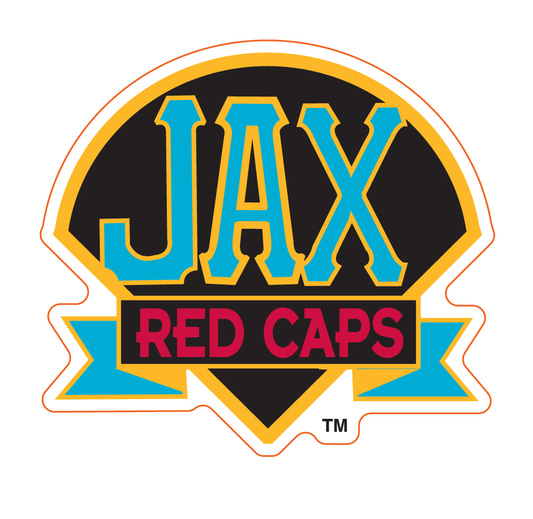 Jax Red Caps Sticker