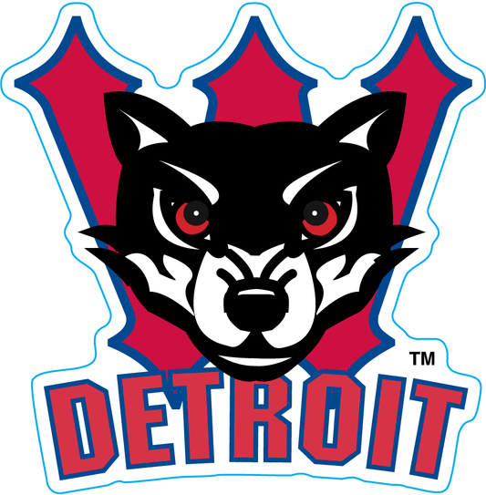 Detroit Wolverines Sticker