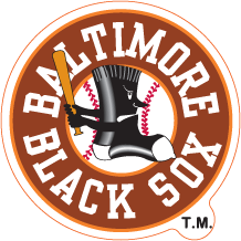 Baltimore Black Soxs Logo Sticker