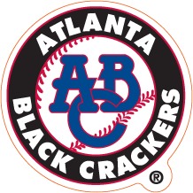Atlanta Black Crackers Logo Sticker