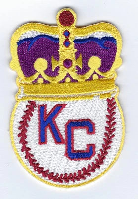 KC Monarchs Crown Logo Collector Patch