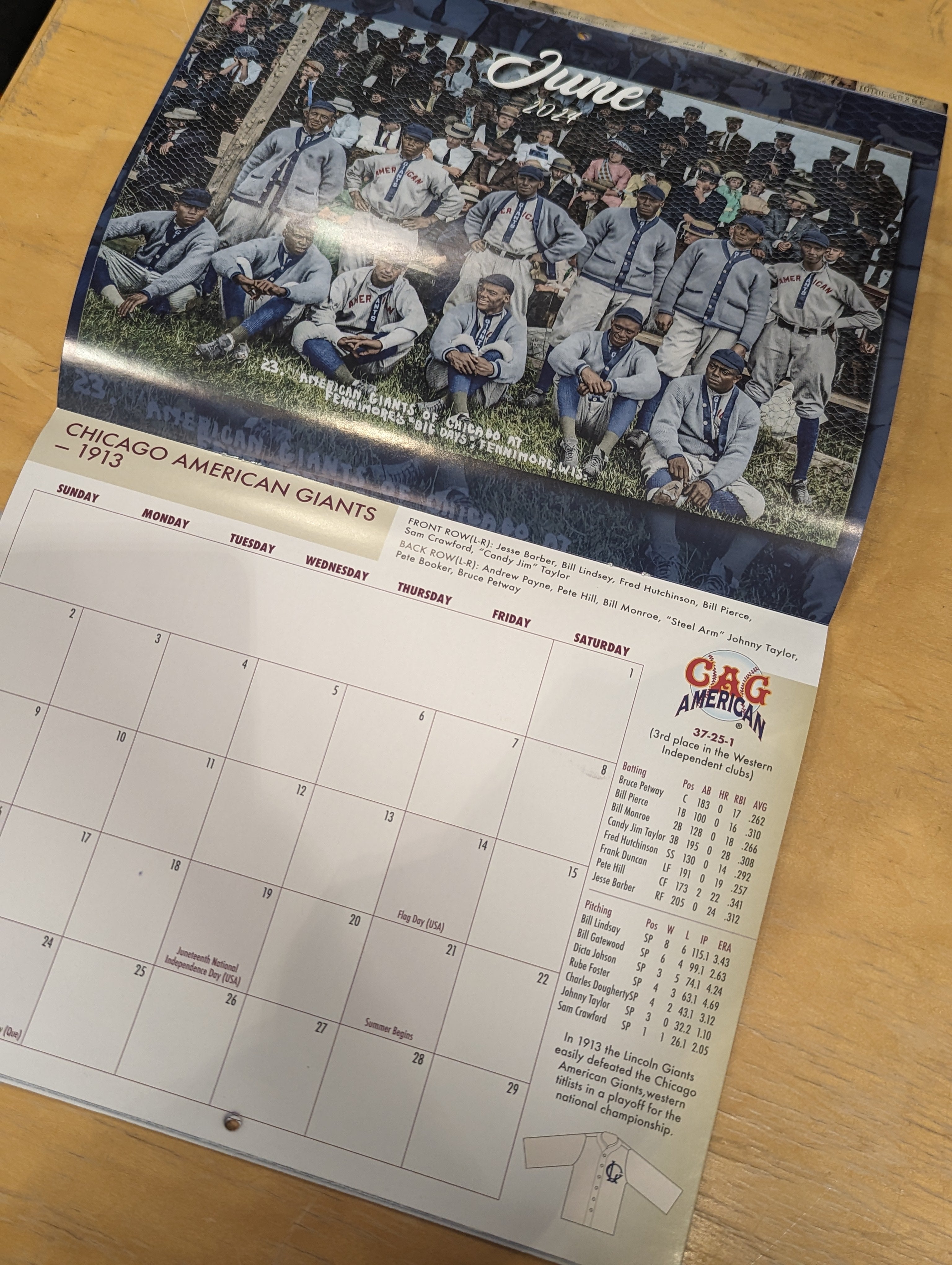 2025 Throwback Wall Calendar